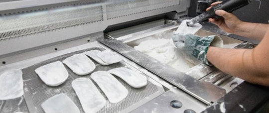 Production of custom orthotics